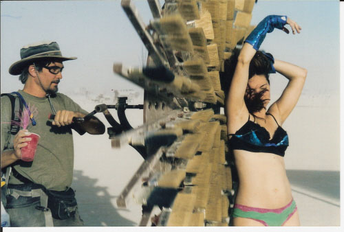 Burning Man, '05; "The Tactile Compass" Anthony Bondi